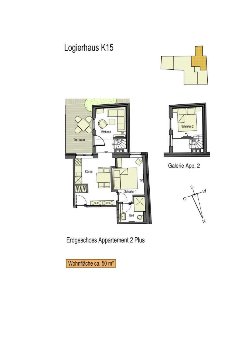 Logierhaus K15 Appartement 2 Plus Borkum Exterior foto